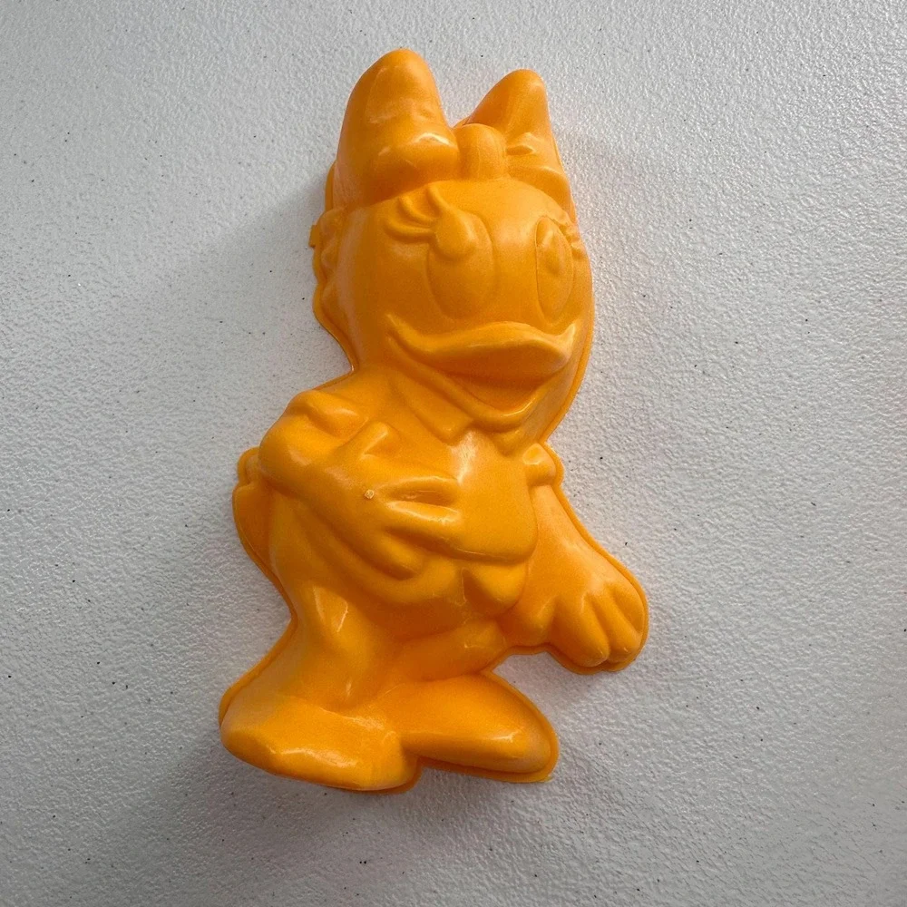 Vtg Disney Character Plastic‎ Molds Set Of 4 Jello Mold Daisy Duck 1989 Gelatin